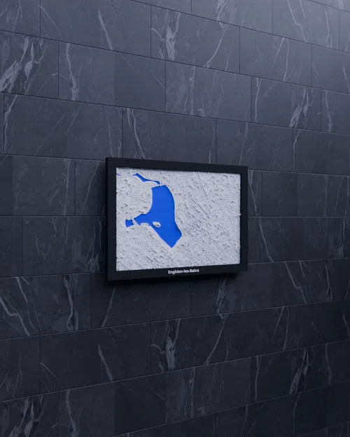 Enghien-les-Bains, Pháp - Mô hình thu nhỏ 3D - Image 3