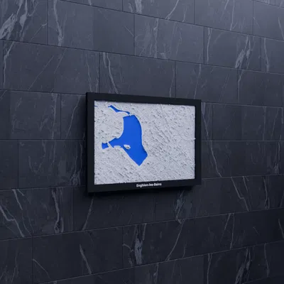 Enghien-les-Bains, Pháp - Mô hình thu nhỏ 3D