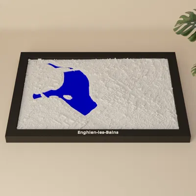 Enghien-les-Bains, Pháp - Mô hình thu nhỏ 3D