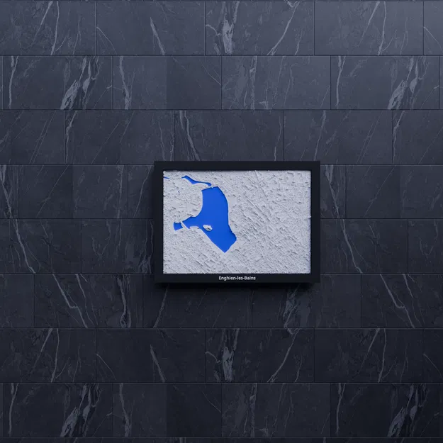 Enghien-les-Bains, Pháp - Mô hình thu nhỏ 3D - Image 5