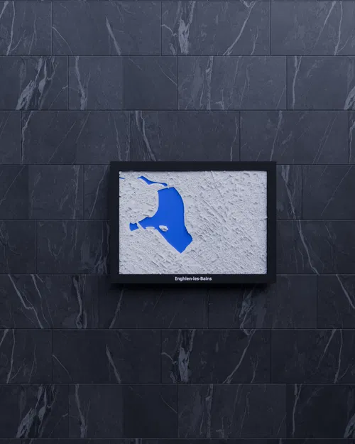 Enghien-les-Bains, Pháp - Mô hình thu nhỏ 3D - Image 6