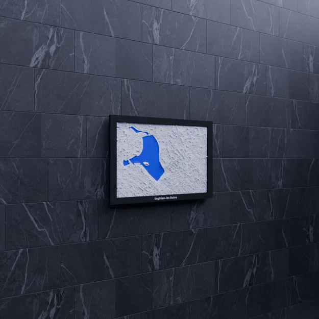 Enghien-les-Bains, Pháp - Mô hình thu nhỏ 3D - Image 7