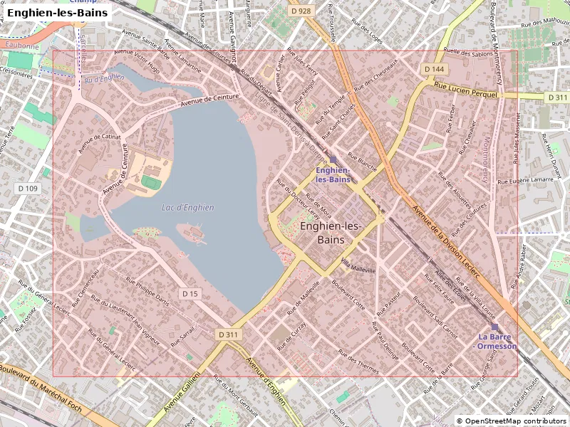 Enghien-les-Bains, Pháp - Mô hình thu nhỏ 3D - Image 8