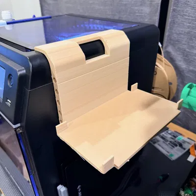 Kệ hông gắn cereal container cho Flashforge Polydryer (Adventurer 5M Pro)