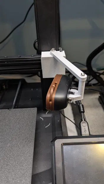 Ngàm bắt webcam Logitech C270 cho Ender 3 V3 KE (bắt ốc) - Image 1