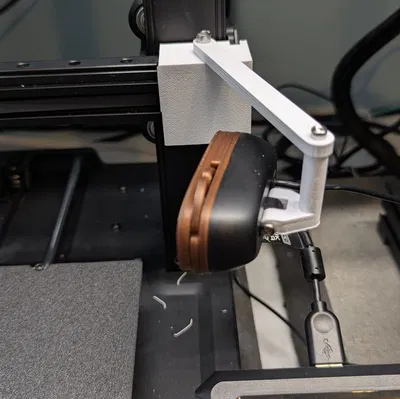 Ngàm bắt webcam Logitech C270 cho Ender 3 V3 KE (bắt ốc)