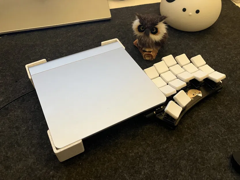 Case Apple Magic Trackpad cho bàn phím split keyboard - Image 1