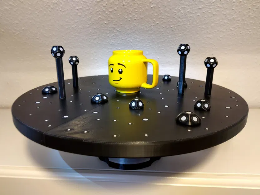 Bàn Xoay Quét 3D cho Hệ Highly Adjustable Ball Vise System - Image 1