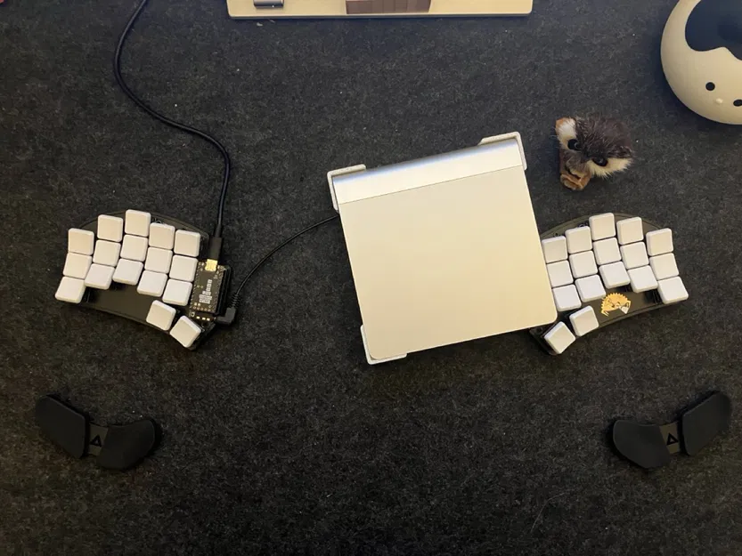 Case Apple Magic Trackpad cho bàn phím split keyboard - Image 2