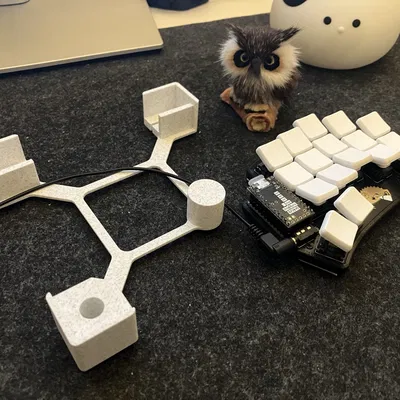 Case Apple Magic Trackpad cho bàn phím split keyboard