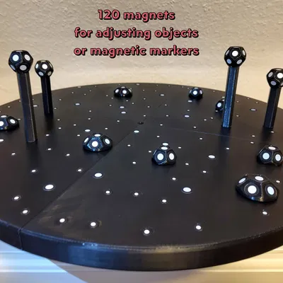 Bàn Xoay Quét 3D cho Hệ Highly Adjustable Ball Vise System