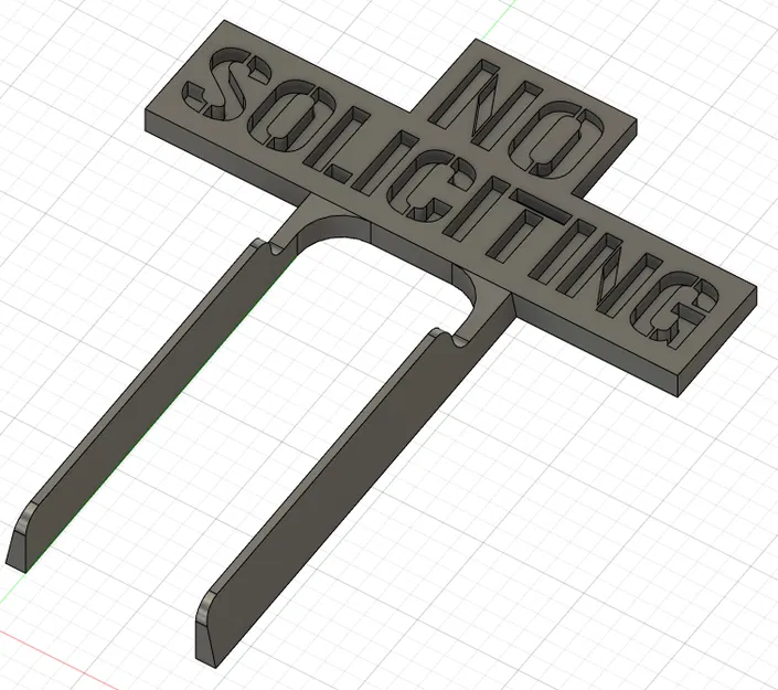 Bảng No Soliciting cho Blink Doorbell - Image 2