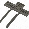 Bảng No Soliciting cho Blink Doorbell - Thumbnail 2
