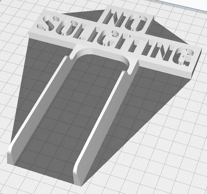 Bảng No Soliciting cho Blink Doorbell - Image 3