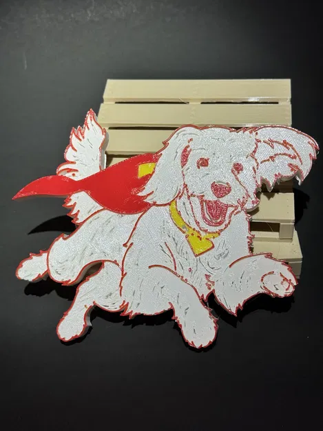 Krypto phim Superman 2025 (Multicolor, tối ưu cho AMS) - Image 1