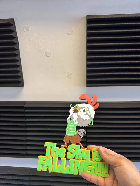 Bảng hiệu Chicken Little “The Sky is Falling!!!!” - Image 1