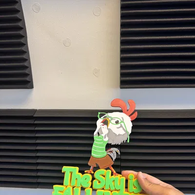 Bảng hiệu Chicken Little “The Sky is Falling!!!!”