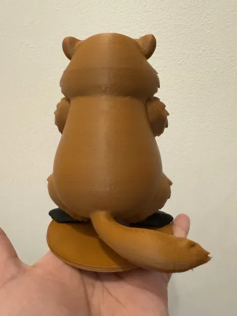 Figurine Groundhog/Marmota nhiều màu & một màu - Image 2