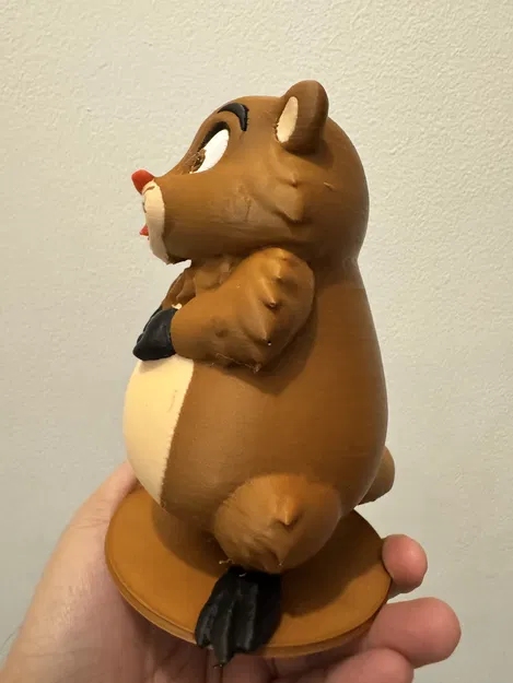 Figurine Groundhog/Marmota nhiều màu & một màu - Image 3