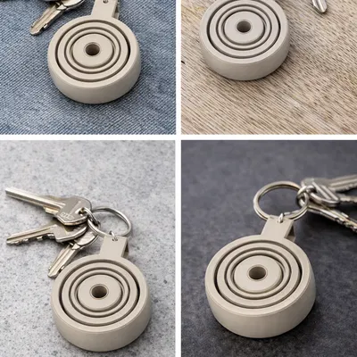 Móc Khóa Con Quay Hồi Chuyển (Gyroscopic Keychain)