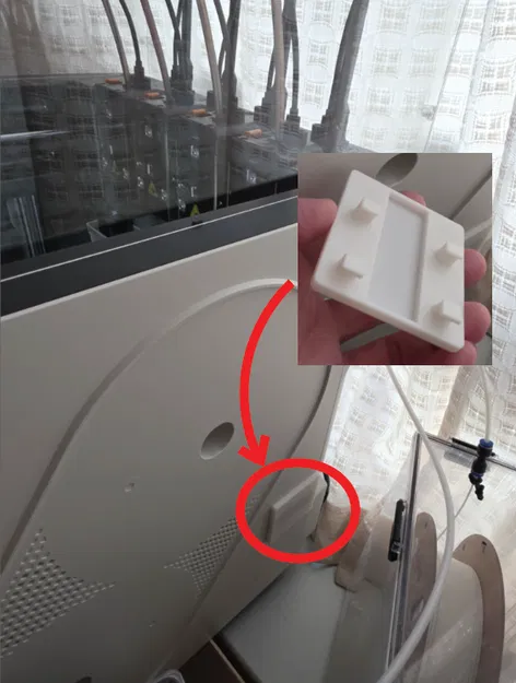 Nút bịt lỗ cho module automatic filament feeder Snapmaker U1 - Image 1