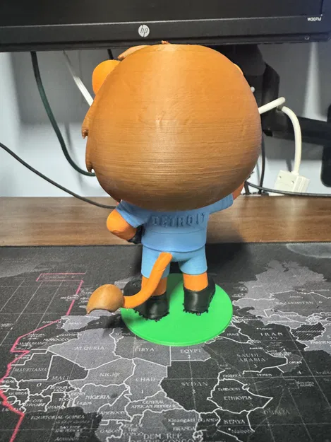 Tượng linh vật bóng bầu dục Detroit (lấy cảm hứng) - Image 3