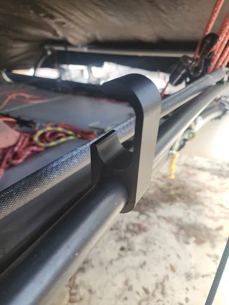 Giá giữ tiller extension cho crossbar (yên song song) - Image 1