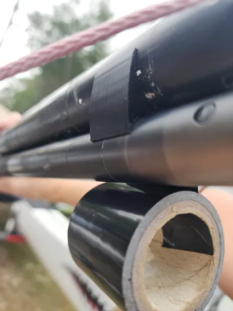 Gối kẹp (pipe saddle) cho spinnaker pole giữ selfie stick - Image 3