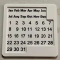 Remix Puzzle-a-day: số/chữ to hơn cho máy in đa màu (Month/Day) - Thumbnail 1