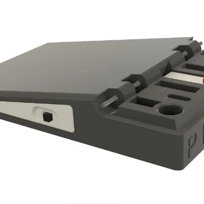 Bàn đạp chân Pinball Wizard ESP32 – siêu cứng, Fußpedal, Funk Fußschalter