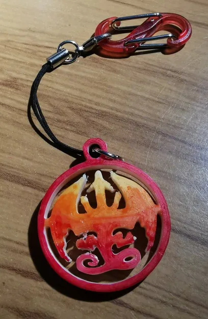 Móc khóa Wings of Fire (Wings of Fire Keychain) - Image 2