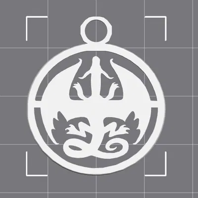 Móc khóa Wings of Fire (Wings of Fire Keychain)