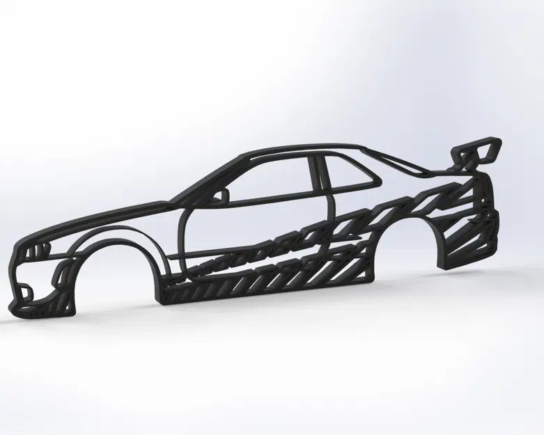 Tranh Treo Tường Nissan R34 GT-R của Brian (Fast & Furious) - Image 2