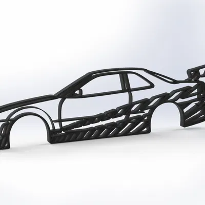 Tranh Treo Tường Nissan R34 GT-R của Brian (Fast & Furious)