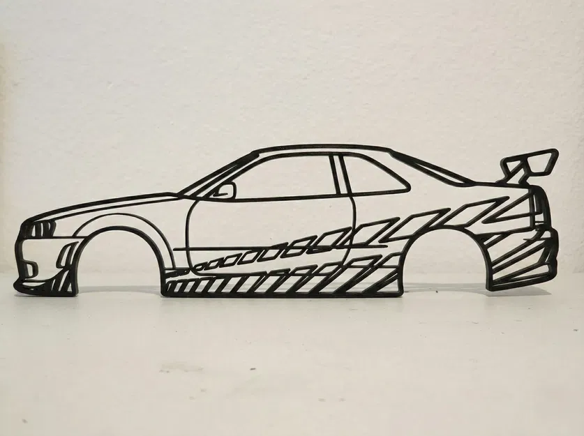 Tranh Treo Tường Nissan R34 GT-R của Brian (Fast & Furious) - Image 3