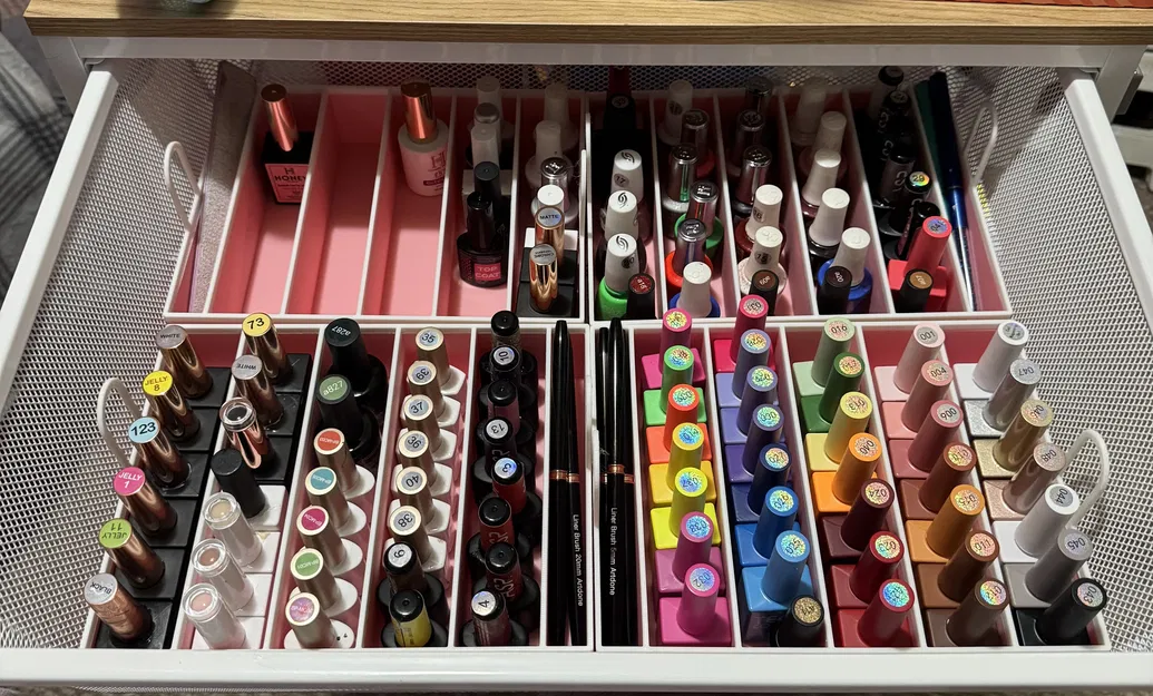 Khay Lưu Trữ Sơn Móng Tay (Nail Polish Storage Tray) - Image 2
