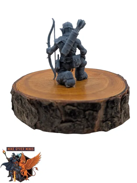 Goblin Archer - Mini print-ready MGM - Image 3