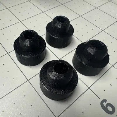 Chân cao su máy đánh chữ Densmore 4 (rubber foot thay thế)