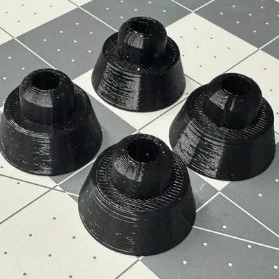 Chân cao su máy đánh chữ Densmore 4 (rubber foot thay thế)