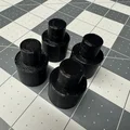 Chân cao su máy đánh chữ Smith Premier (rubber foot) - Thumbnail 1