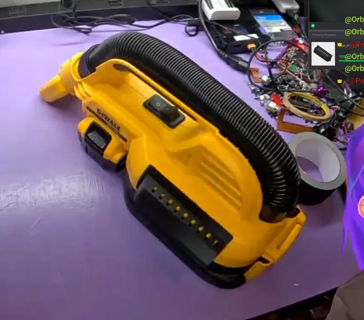 Ống hướng gió thoát ra sau/lên trên cho máy hút bụi DeWalt DCV517 - Image 2