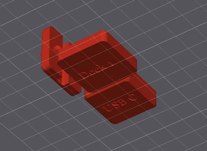 Kẹp sắp xếp dây cáp kèm dock (Cable Organizer with Dock) - Image 5