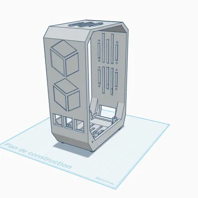 Boitier Raspberry Pi 3, 4, 5 (hỗ trợ quạt triple)