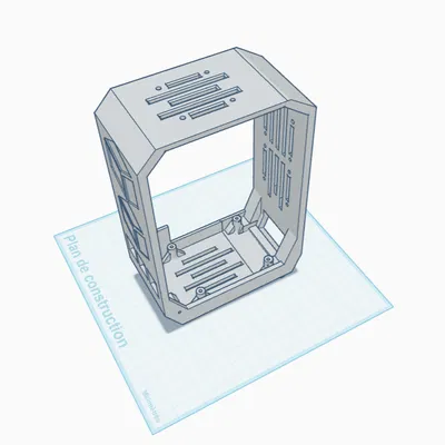 Boitier Raspberry Pi 3, 4, 5 (hỗ trợ quạt triple)
