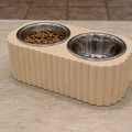 Kệ Kê Tô Ăn Nâng Cao cho Chó Nhỏ & Mèo (Elevated Pet Feeder) - Thumbnail 1