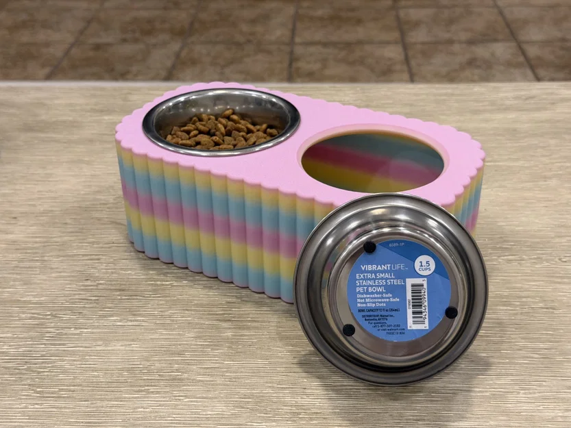 Kệ Kê Tô Ăn Nâng Cao cho Chó Nhỏ & Mèo (Elevated Pet Feeder) - Image 9