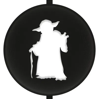 Golf - Golf Ball Stencil - Insert - Star Wars - Yoda
