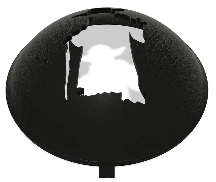 Golf - Golf Ball Stencil - Insert - Star Wars - Yoda - Image 2