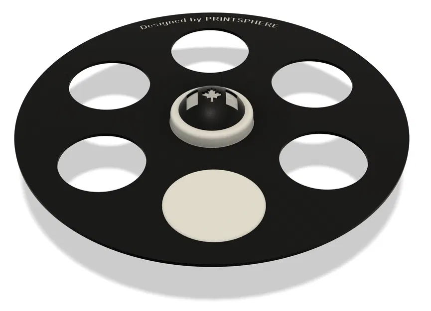 Golf - Jig/Holder Xịt Sơn Stencil Cho Bóng Golf (Tối đa 7 bóng) - Image 1