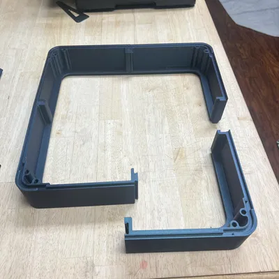 Enclosure FlashForge AD5X (custom Galaxy Black phối Green Silk Matte)